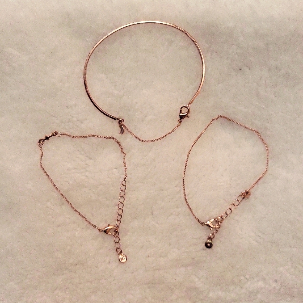 Lauren Conrad LC Three Bracelets